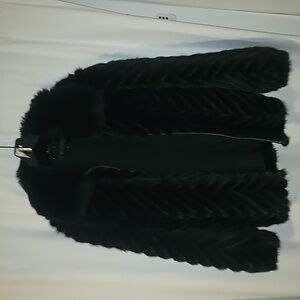 Black Fox Mink Mens Jacket & Hat